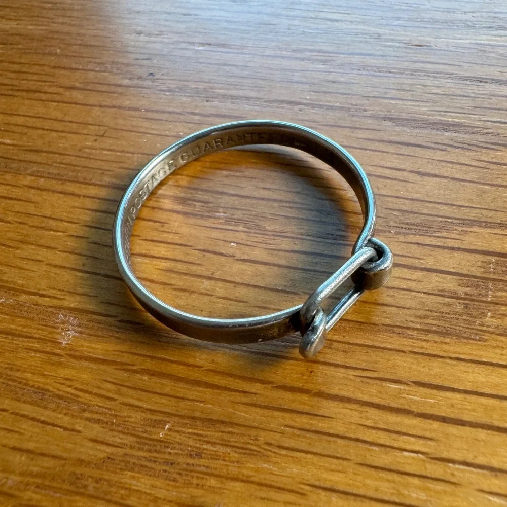 Vintage‎ Ford Brewster Motors Inc Herrin ILL Return Postage Guaranteed Key Ring